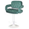 Барний стілець Onder Mebli Gor 385 BAR WT-BASE Зелений B-1036 Оксамит-1-thumb