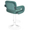Барний стілець Onder Mebli Gor 385 BAR WT-BASE Зелений B-1036 Оксамит-3-thumb