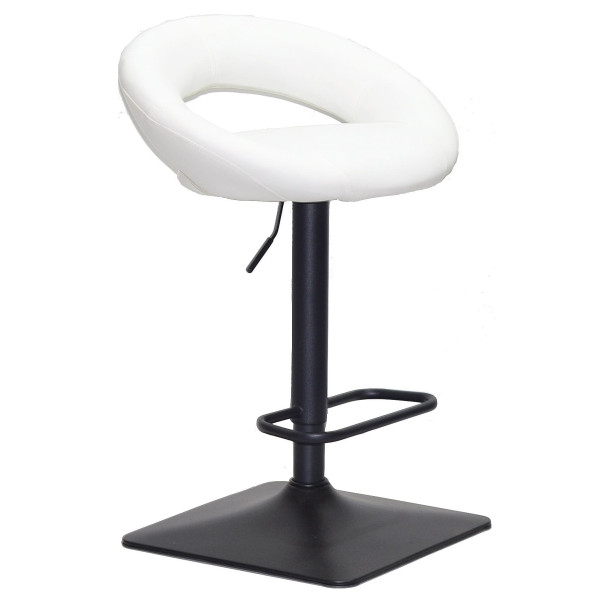 Барний стілець Onder Mebli Holy BAR 4-BK-BASE Білий Екошкіра-0