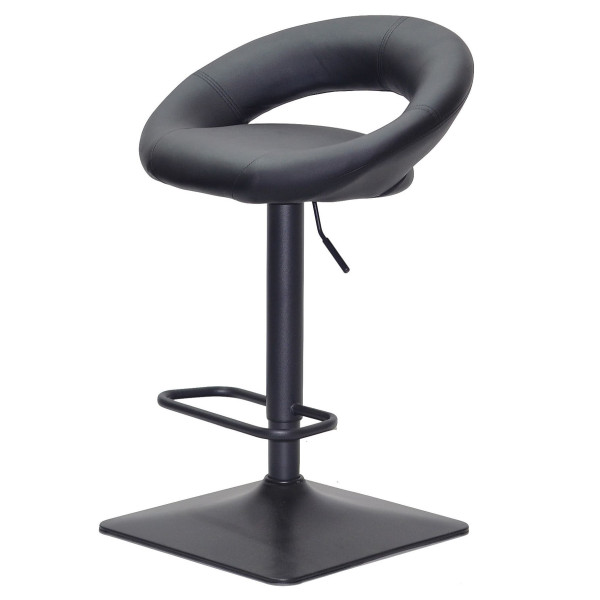 Барний стілець Onder Mebli Holy BAR 4-BK-BASE Чорний Екошкіра-1