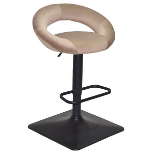 Барный стул Onder Mebli Holy BAR 4-BK-BASE Кофейный B-1042 Бархат