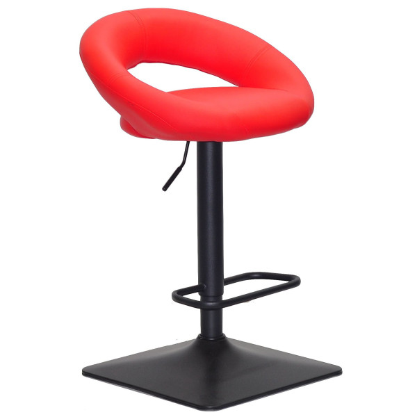 Барний стілець Onder Mebli Holy BAR 4-BK-BASE Червоний 1007 Екошкіра-0