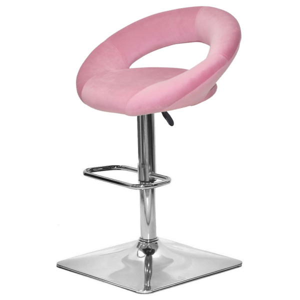 Барний стілець Onder Mebli Holy BAR 4-CH-BASE Фрез B-1025 Оксамит-2