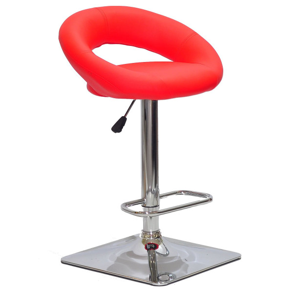 Барний стілець Onder Mebli Holy BAR 4-CH-BASE Червоний 1007 Екошкіра-0