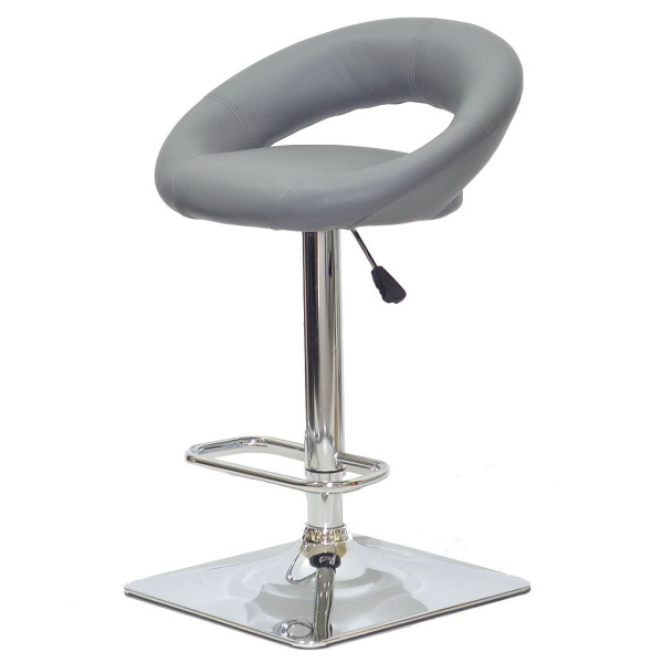 Барний стілець Onder Mebli Holy BAR 4-CH-BASE Сірий 1001 Екошкіра-1