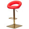 Барний стілець Onder Mebli Holy BAR 4-GD-BASE Червоний 1007 Екошкіра-1-thumb