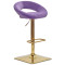 Барний стілець Onder Mebli Holy BAR 4-GD-BASE Пурпур B-1013 Оксамит-0-thumb