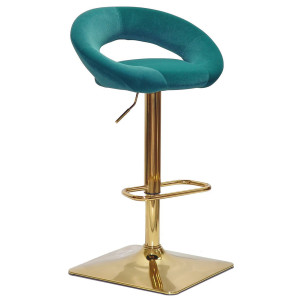 Барный стул Onder Mebli Holy BAR 4-GD-BASE Зеленый B-1003 Бархат