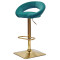 Барний стілець Onder Mebli Holy BAR 4-GD-BASE Зелений B-1003 Оксамит-1-thumb