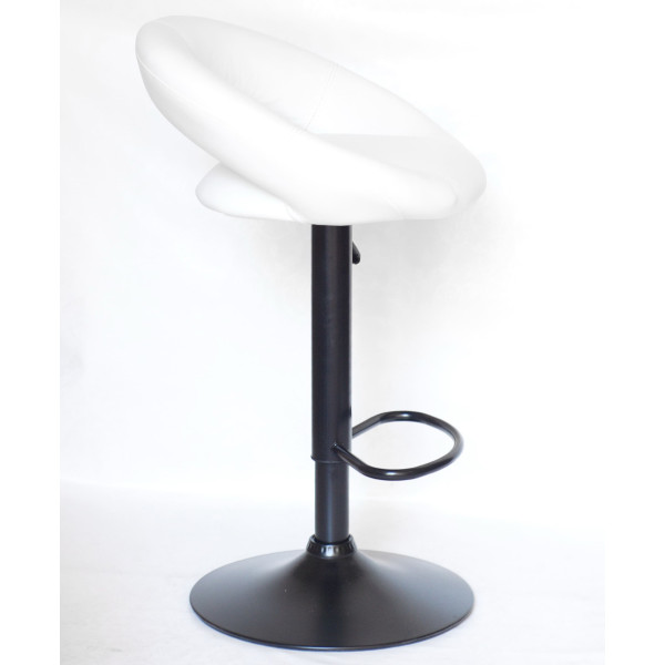Барный стул Onder Mebli Holy BAR BK-BASE Белый Экокожа-2