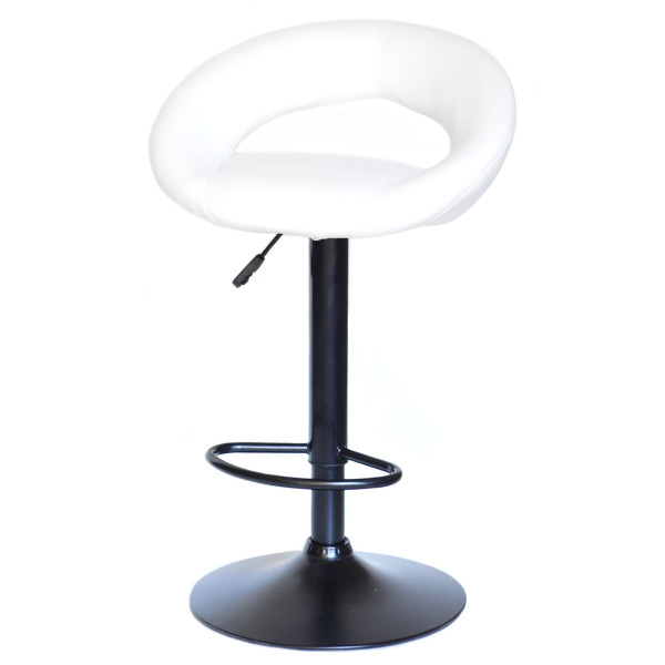 Барный стул Onder Mebli Holy BAR BK-BASE Белый Экокожа-1