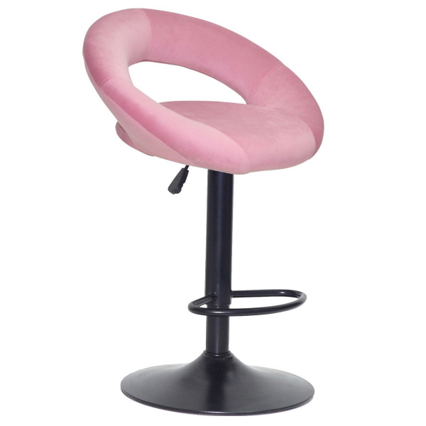 Барний стілець Onder Mebli Holy BAR BK-BASE Фрез B-1025 Оксамит-1