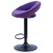 Барний стілець Onder Mebli Holy BAR BK-BASE Пурпуровий B-1013 Оксамит-3-thumb