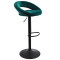 Барный стул Onder Mebli Holy BAR BK-BASE Зеленый B-1003 Бархат-1-thumb