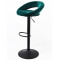 Барный стул Onder Mebli Holy BAR BK-BASE Зеленый B-1003 Бархат-2-thumb