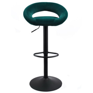 Барный стул Onder Mebli Holy BAR BK-BASE Зеленый B-1003 Бархат