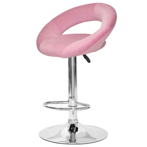 Барний стілець Onder Mebli Holy BAR CH-BASE Фрез B-1025 Оксамит-2