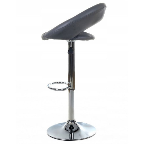 Барный стул Onder Mebli Holy BAR CH-BASE Серый 1001 Экокожа-3