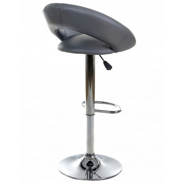 Барный стул Onder Mebli Holy BAR CH-BASE Серый 1001 Экокожа-4
