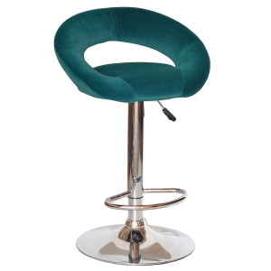 Барный стул Onder Mebli Holy BAR CH-BASE Зеленый B-1003 Бархат