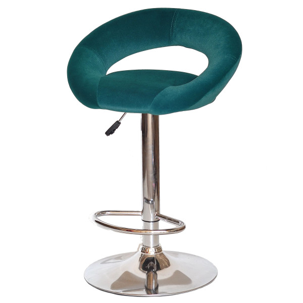 Барный стул Onder Mebli Holy BAR CH-BASE Зеленый B-1003 Бархат-1
