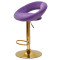 Барний стілець Onder Mebli Holy BAR GD-BASE Пурпур B-1013 Оксамит-2-thumb