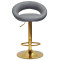 Барний стілець Onder Mebli Holy BAR GD-BASE Сірий 1001 Екошкіра-0-thumb