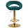 Барний стілець Onder Mebli Holy BAR GD-BASE Зелений B-1003 Оксамит