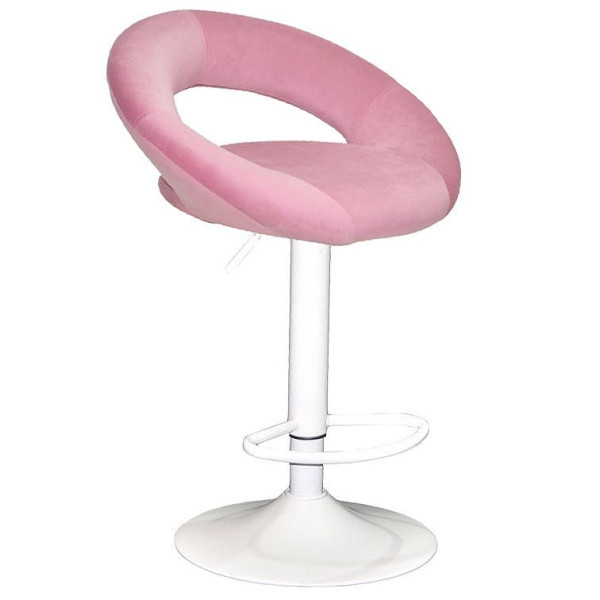 Барний стілець Onder Mebli Holy BAR WT-BASE Фрез B-1025 Оксамит-1