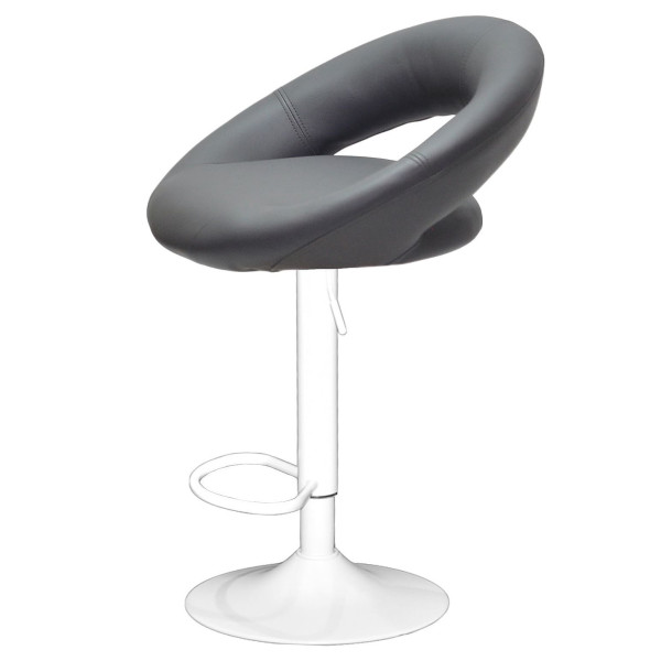 Барний стілець Onder Mebli Holy BAR WT-BASE Сірий 1001 Екошкіра-2