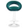 Барний стілець Onder Mebli Holy BAR WT-BASE Зелений B-1003 Оксамит