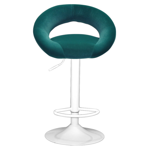 Барний стілець Onder Mebli Holy BAR WT-BASE Зелений B-1003 Оксамит-0