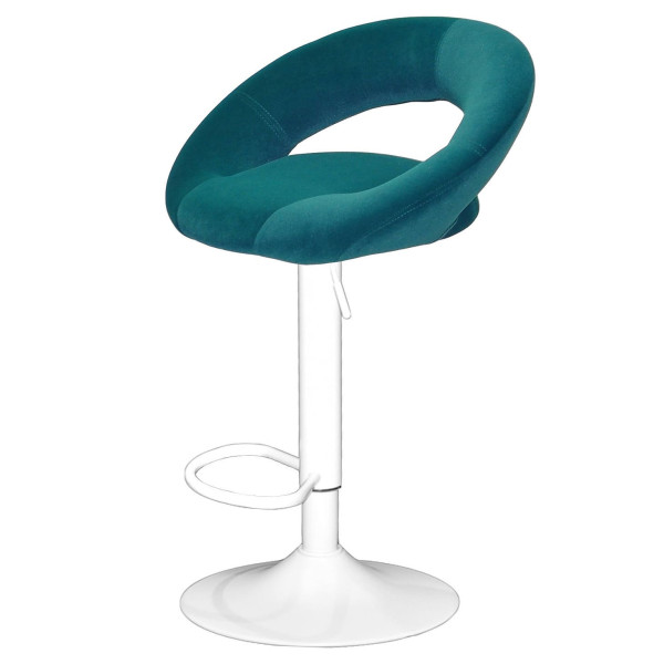 Барний стілець Onder Mebli Holy BAR WT-BASE Зелений B-1003 Оксамит-2