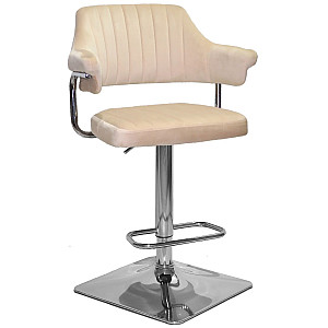 Барный стул Onder Mebli JEFF BAR 4-CH-BASE Бежевый B-1032 Бархат