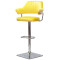 Барный стул Onder Mebli JEFF BAR 4-CH-BASE Желтый B-1027 Бархат-1-thumb