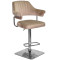 Барный стул Onder Mebli JEFF BAR 4-CH-BASE Кофейный B-1042 Бархат-0-thumb