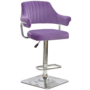 Барный стул Onder Mebli JEFF BAR 4-CH-BASE Пурпурный B-1013 Бархат