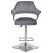 Барный стул Onder Mebli JEFF BAR 4-CH-BASE Серый B-1034 Бархат-2-thumb