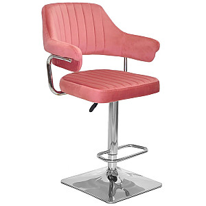 Барний стілець Onder Mebli JEFF BAR 4-CH-BASE Теракотовий B-1018 Оксамит