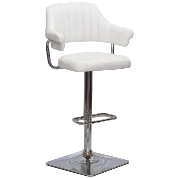 Барный стул Onder Mebli JEFF BAR 4-CH-BASE Белый Экокожа-0