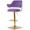 Барный стул Onder Mebli JEFF BAR 4-GD-BASE Пурпурный B-1013 Бархат-1-thumb