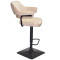 Барный стул Onder Mebli JEFF BAR 4-BK-BASE Бежевый B-1032 Бархат-1-thumb