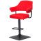 Барный стул Onder Mebli JEFF BAR 4-BK-BASE Красный 1007 Екокожа-2-thumb