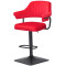 Барный стул Onder Mebli JEFF BAR 4-BK-BASE Красный B-1016 Бархат-2-thumb