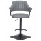 Барный стул Onder Mebli JEFF BAR 4-BK-BASE Серый 1001 Екокожа-1-thumb
