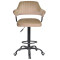 Барний стілець Onder Mebli JEFF BAR BK-Office Кавовий B-1042 Оксамит-1-thumb