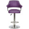 Барний стілець Onder Mebli JEFF BAR CH-BASE Фіолетовий 1031 Екошкіра-1-thumb