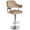 Барный стул Onder Mebli JEFF BAR CH-BASE Кофейный B-1042 Бархат-0-thumb