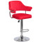 Барный стул Onder Mebli JEFF BAR CH-BASE Красный B-1016 Бархат-0-thumb