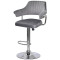Барный стул Onder Mebli JEFF BAR CH-BASE Серый B-1034 Бархат-1-thumb